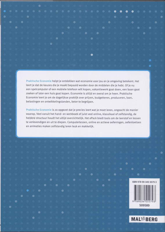 Achterkant van Werkboek