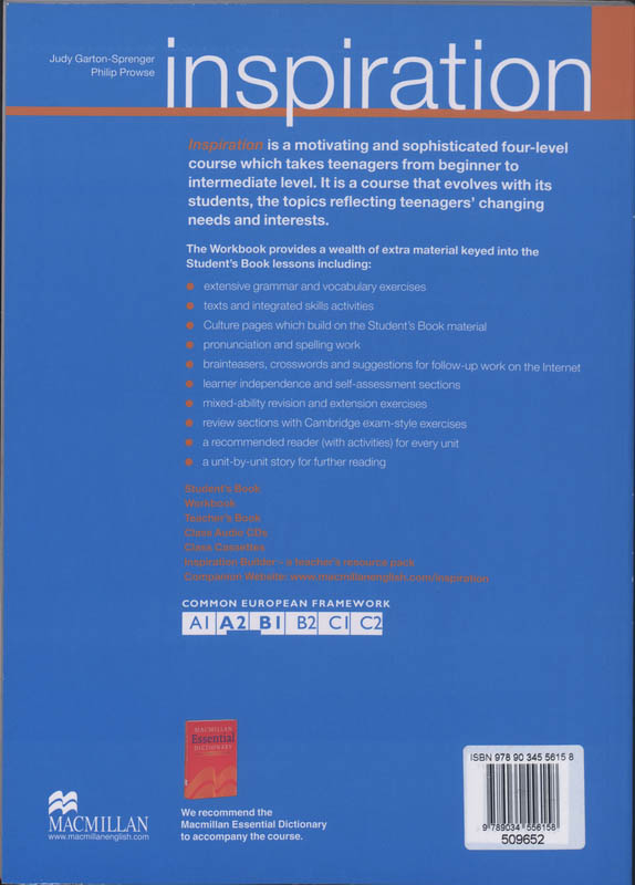 Achterkant van Workbook 2