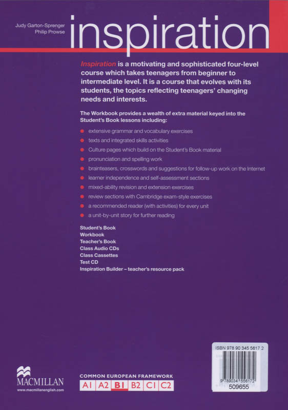 Achterkant van Workbook 4