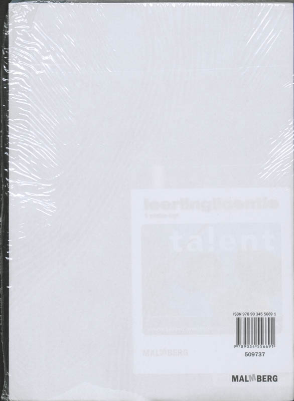 Achterkant van Werkboek