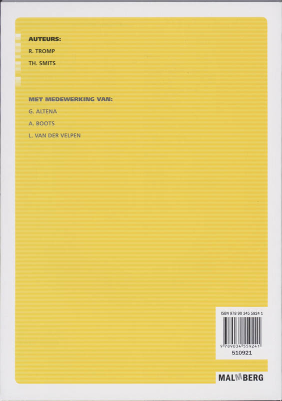 Achterkant van 2-uurs werkboek 1-2