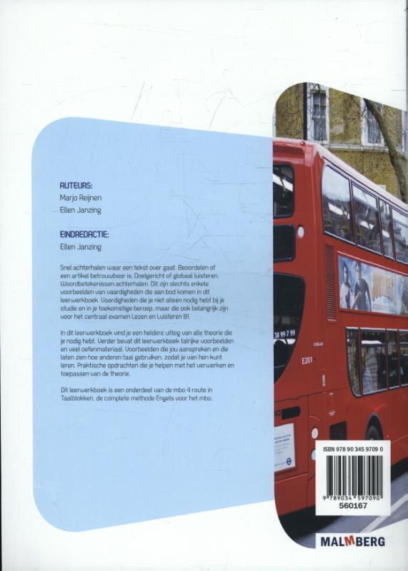 Achterkant van Leerwerkboek
