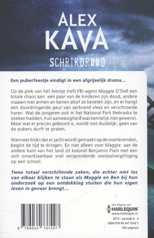 Achterkant van Schrikdraad