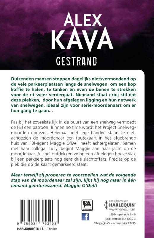 Achterkant van Gestrand