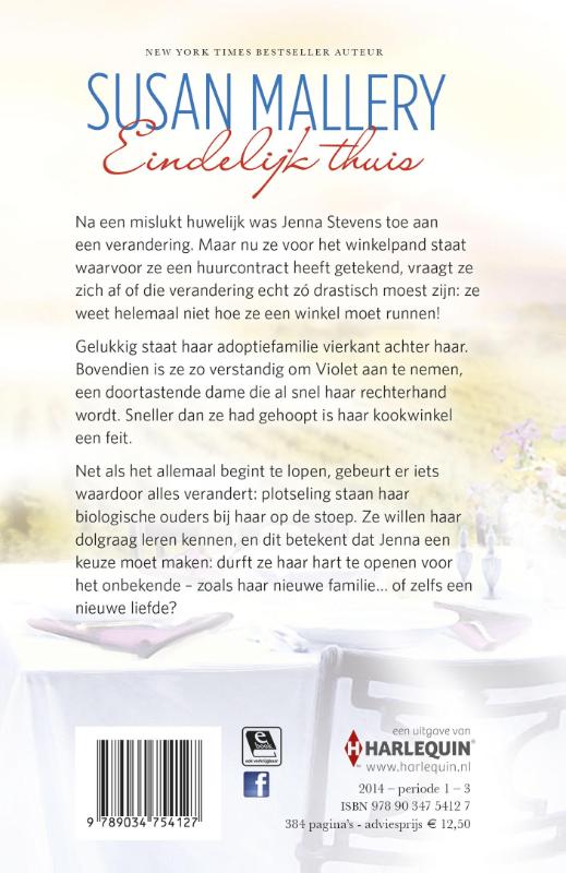 Achterkant van Eindelijk thuis