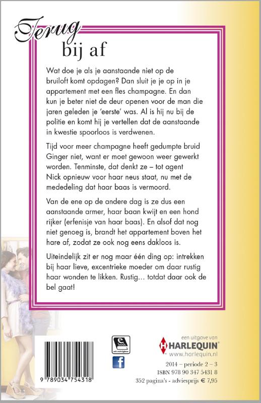 Achterkant van Terug bij af