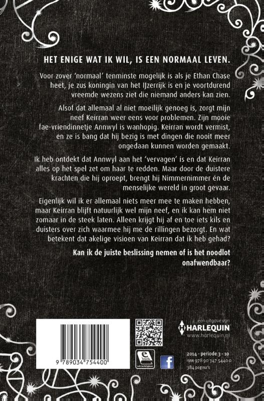 Achterkant van De duistere fae