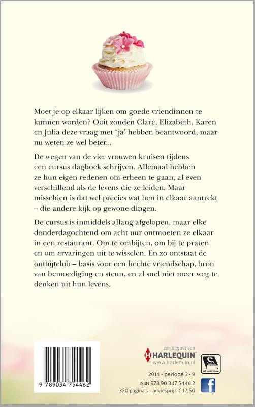Achterkant van De ontbijtclub