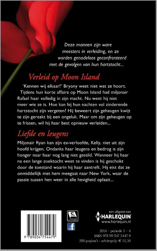Achterkant van Zinderende passie