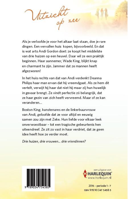 Achterkant van Uitzicht op zee