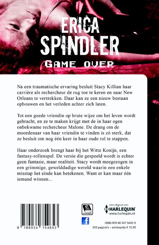 Achterkant van Game over