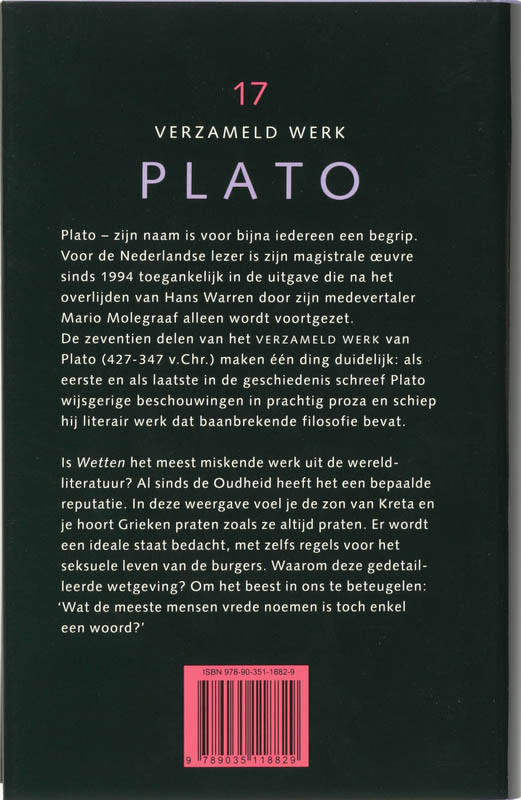 Achterkant van Wetten