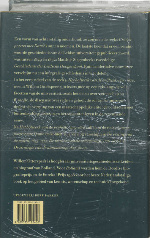 Achterkant van Het bolwerk van de vrijheid
