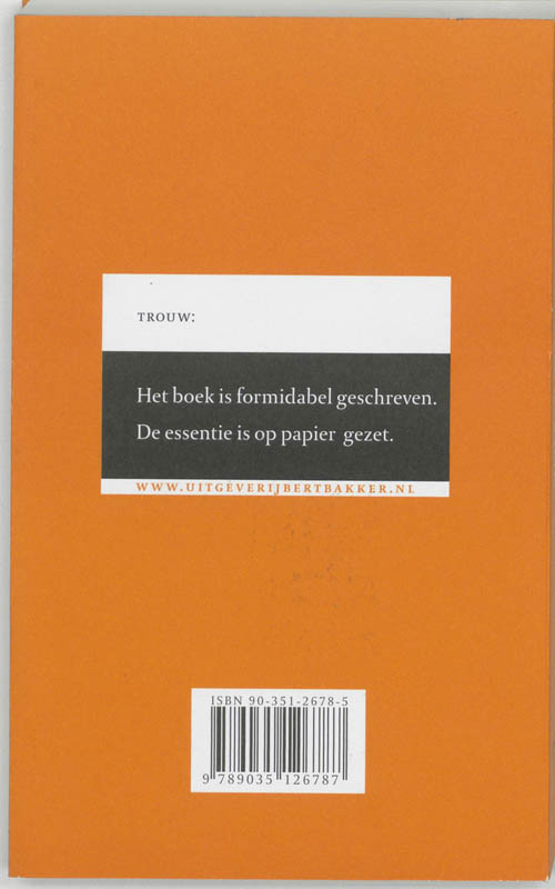 Achterkant van Een leeg huis