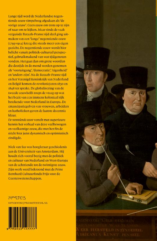 Achterkant van De wentelende eeuw