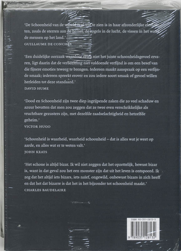 Achterkant van De geschiedenis van de schoonheid