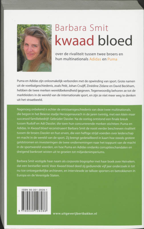 Achterkant van Kwaad bloed
