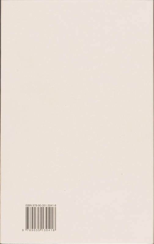Achterkant van Geheim dagboek 1996-1998