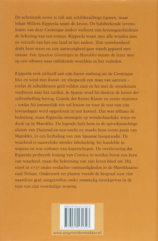 Achterkant van Spaanse Groninger in Marokko