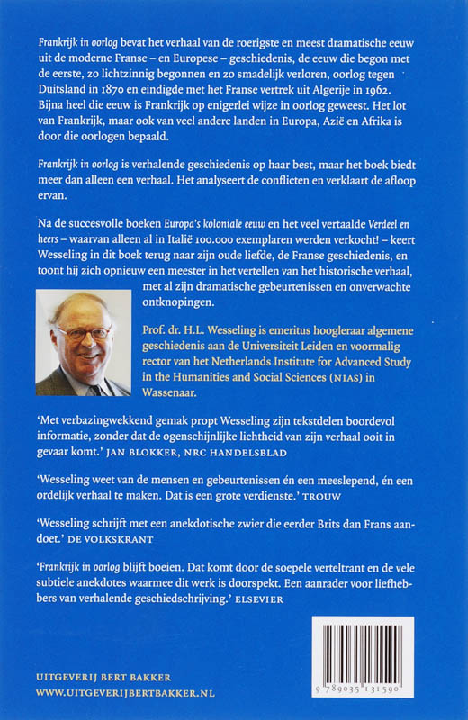 Achterkant van Frankrijk in oorlog 1870-1962