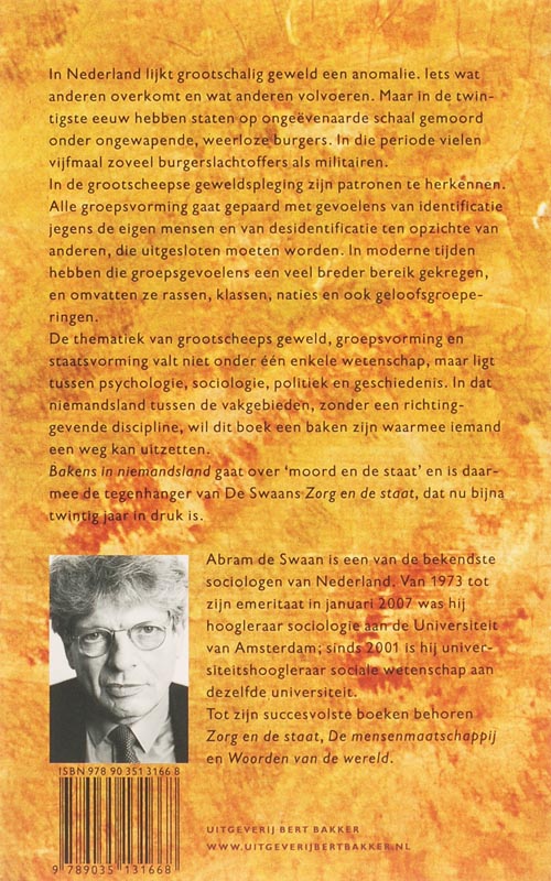 Achterkant van Bakens in niemandsland