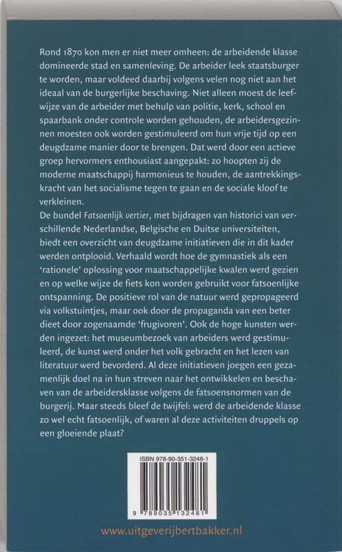 Achterkant van Fatsoenlijk vertier