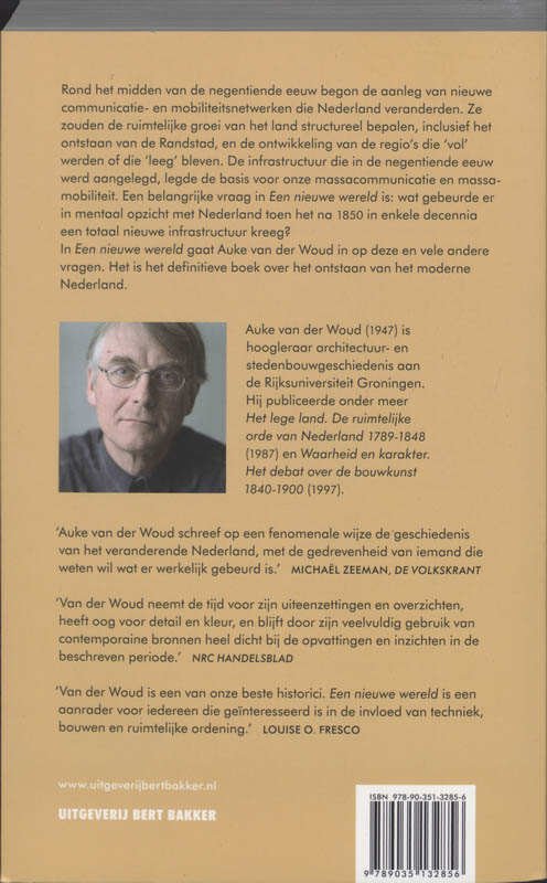 Achterkant van Een nieuwe wereld