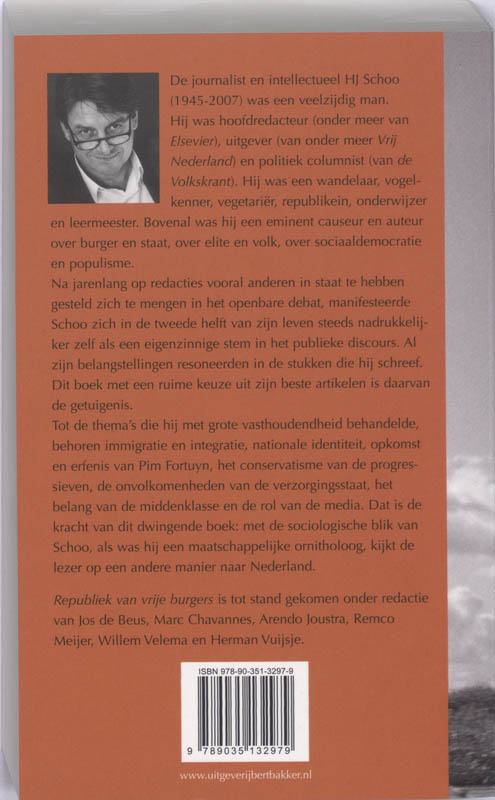 Achterkant van Republiek van vrije burgers