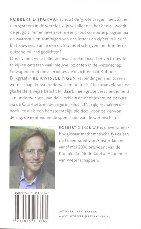 Achterkant van Blikwisselingen