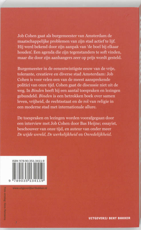 Achterkant van Binden