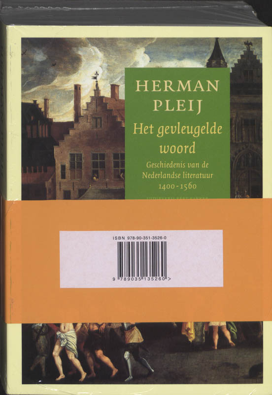 Achterkant van Cassette Stemmen op schrift/Het gevleugelde woord