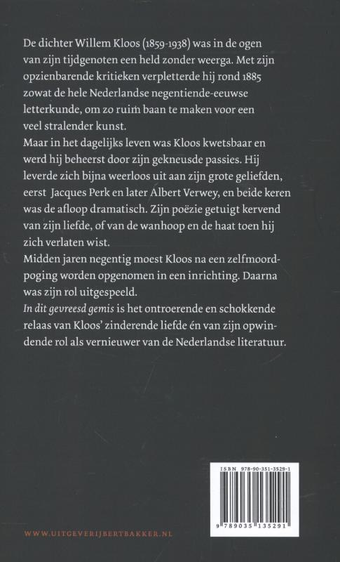 Achterkant van In dit gevreesd gemis