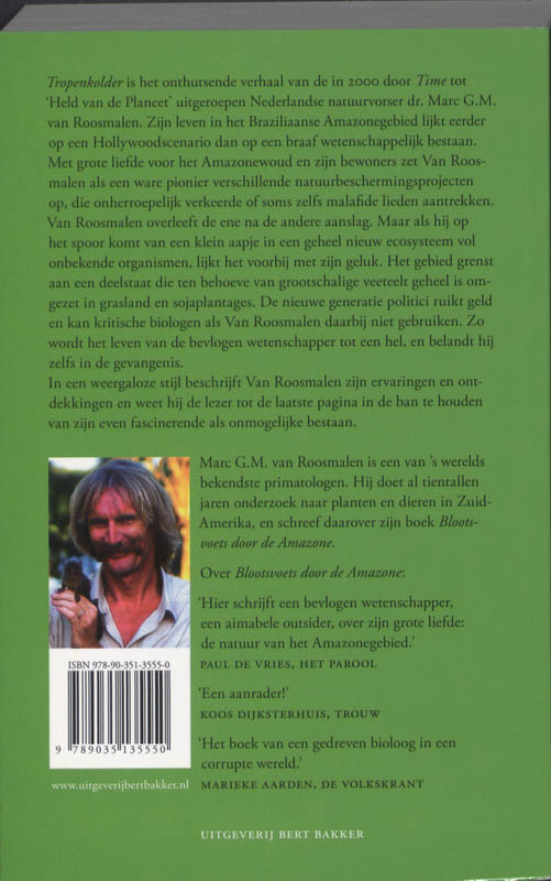 Achterkant van Tropenkolder