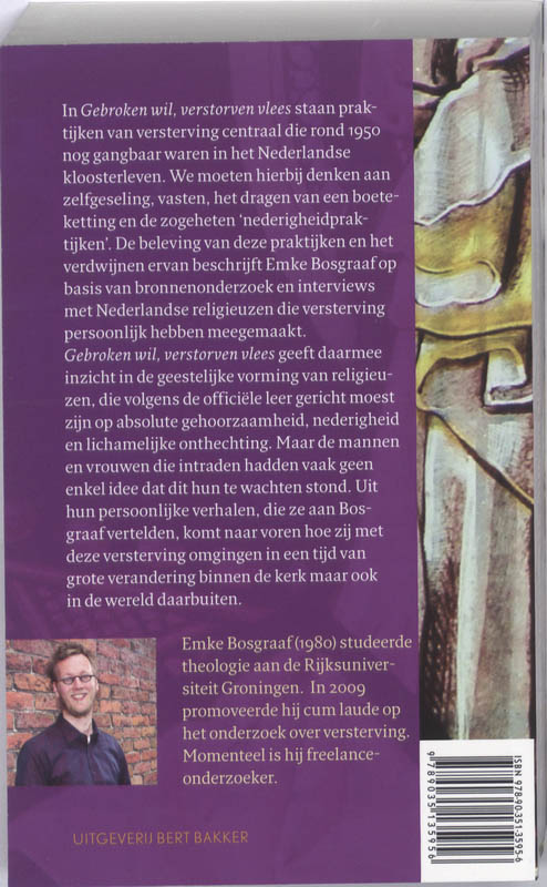 Achterkant van Gebroken wil, verstorven vlees