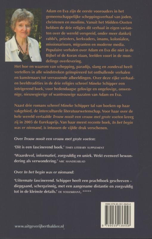 Achterkant van Overal Adam en Eva