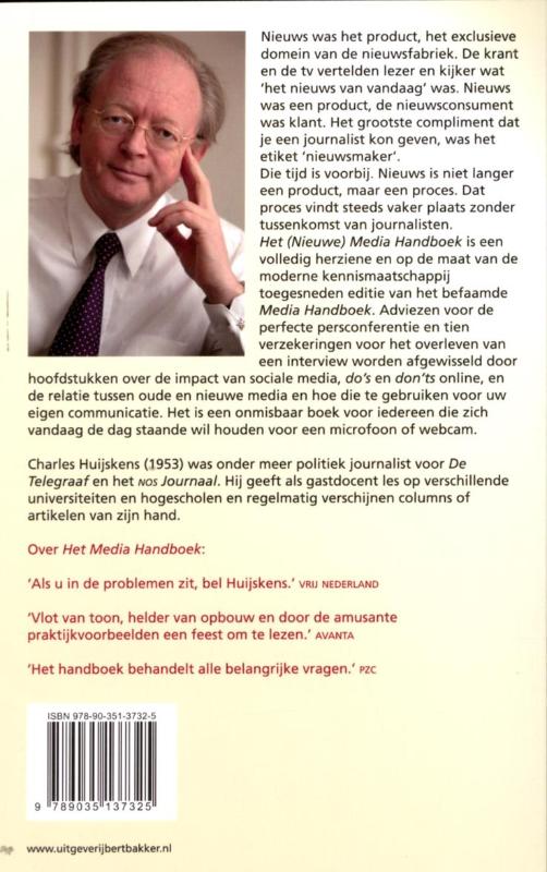 Achterkant van Het (nieuwe) media handboek