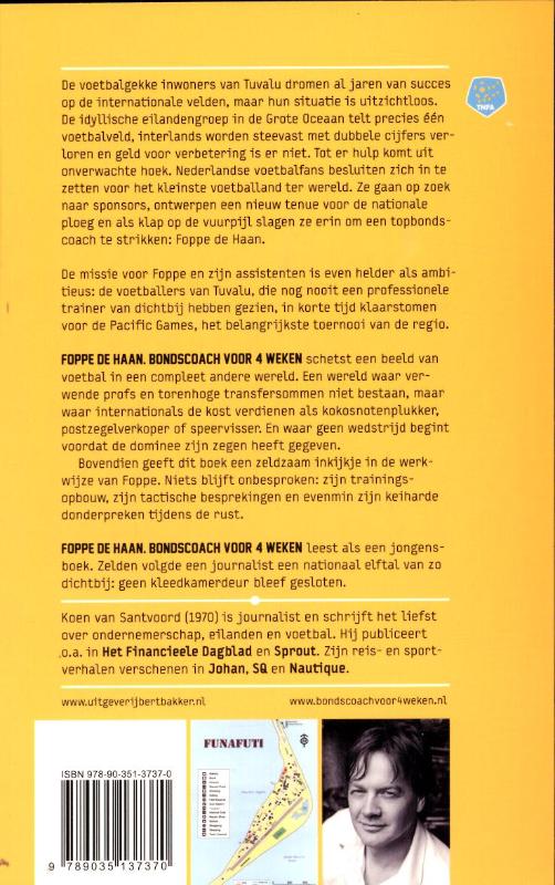Achterkant van Foppe de Haan