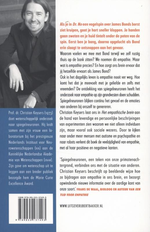 Achterkant van Het empathische brein