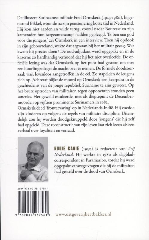 Achterkant van Bikkel