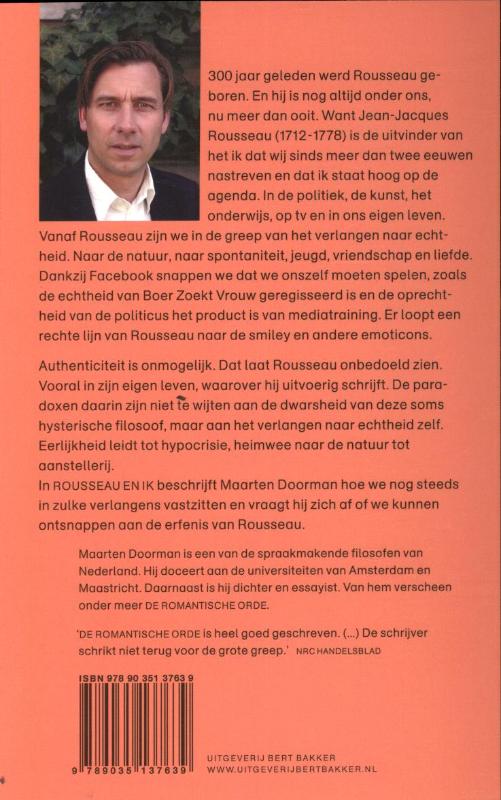 Achterkant van Rousseau en ik
