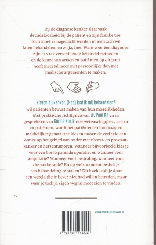 Achterkant van Kiezen bij kanker - (hoe) laat ik mij behandelen