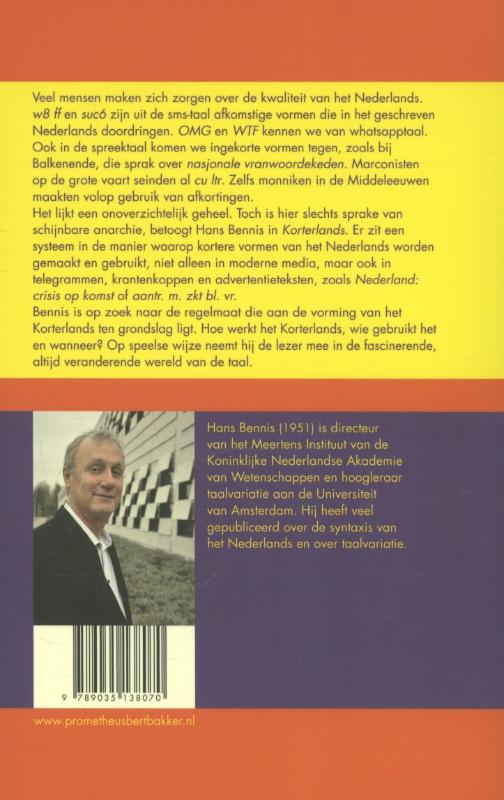 Achterkant van Korterlands