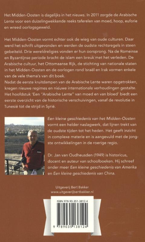 Achterkant van Een kleine geschiedenis van het Midden-Oosten
