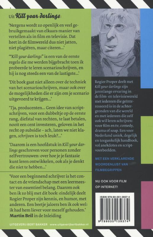 Achterkant van Kill your darlings