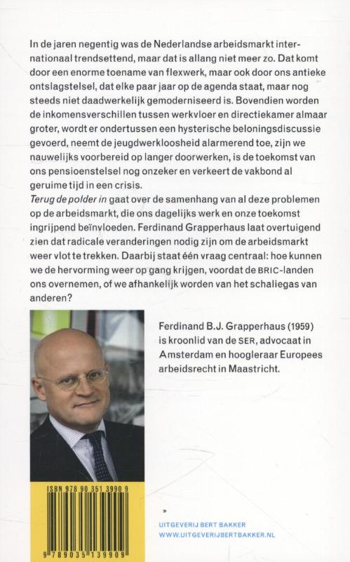 Achterkant van Terug de polder in
