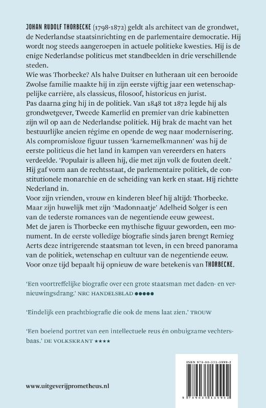 Achterkant van Thorbecke wil het