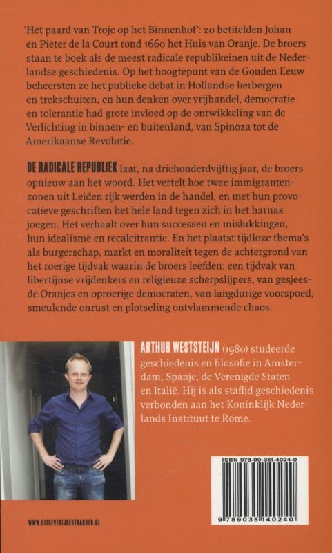 Achterkant van De radicale republiek