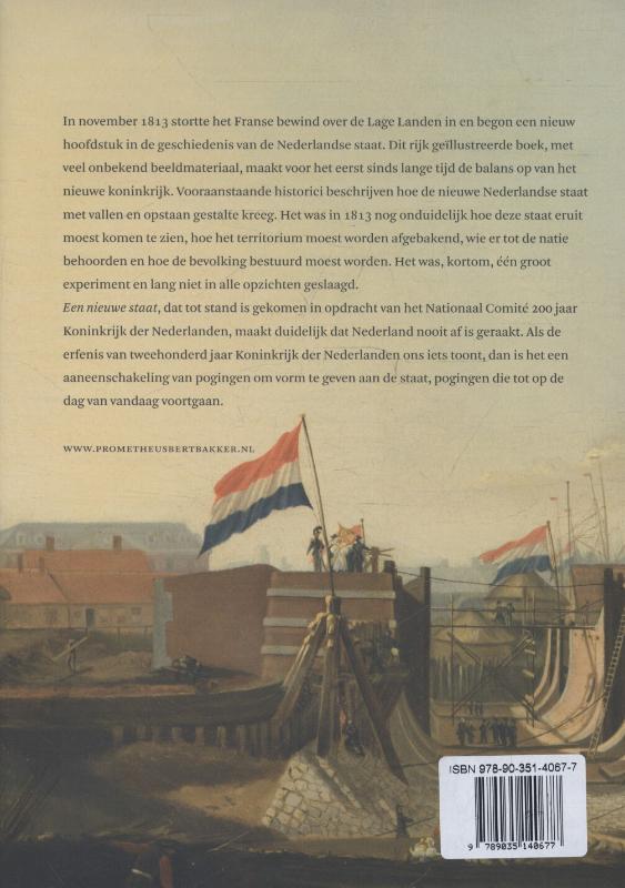 Achterkant van Een nieuwe staat