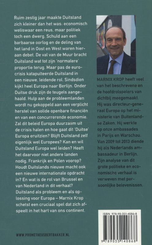 Achterkant van Hart van Europa