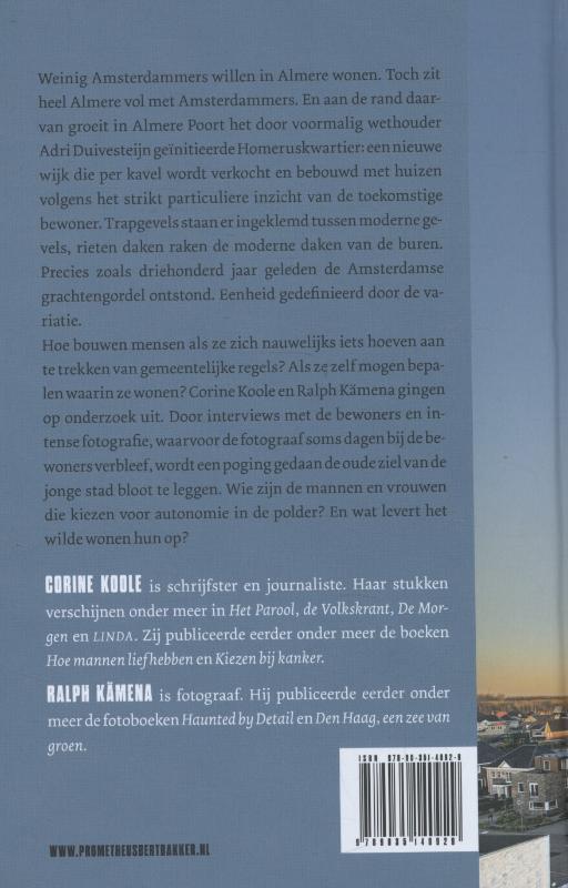 Achterkant van De democratie van het zand